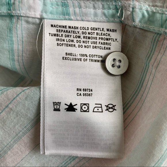 Columbia Sportswear Teal Plaid Long Sleeve Button Down Shirt Size Medium - Picture 4 of 8